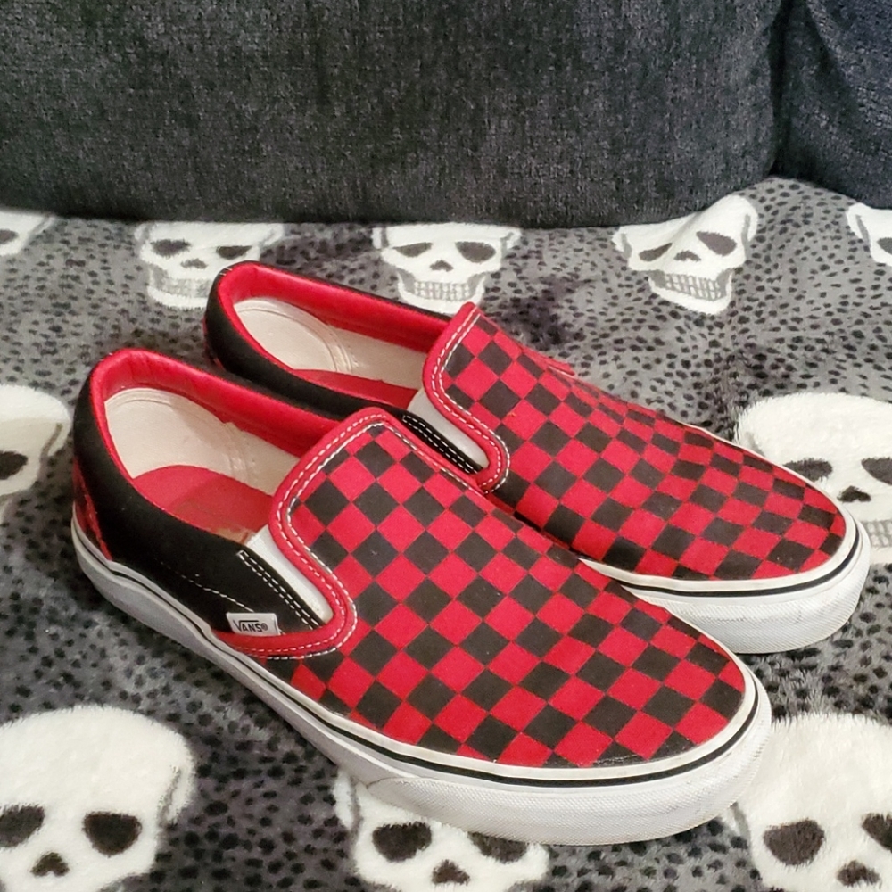 Checkered Vans